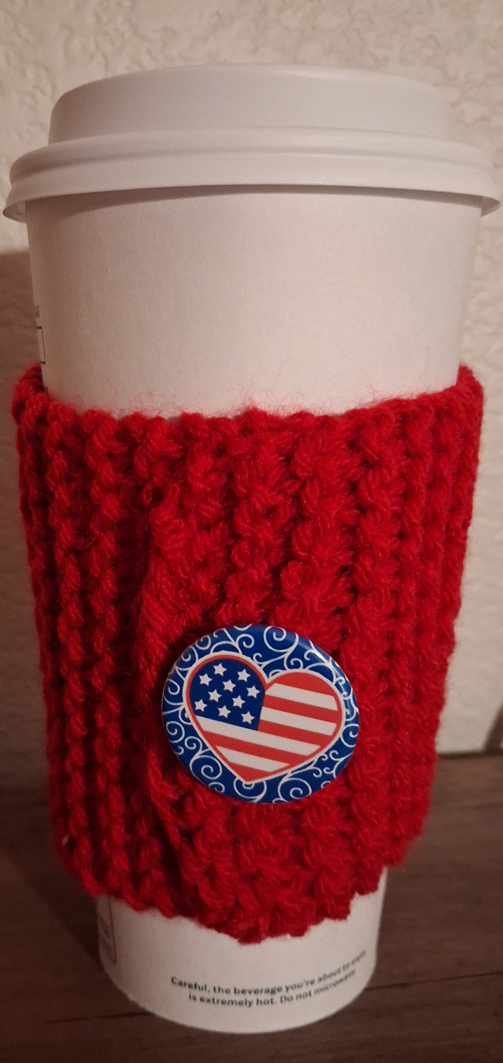 4th of July sleeve/cozy