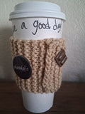 Chocolate theme drink cozies