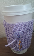 Lavendar cup cozy