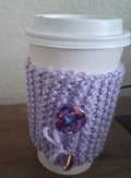 Lavendar cup cozy