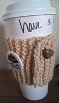 Chocolate theme drink cozy