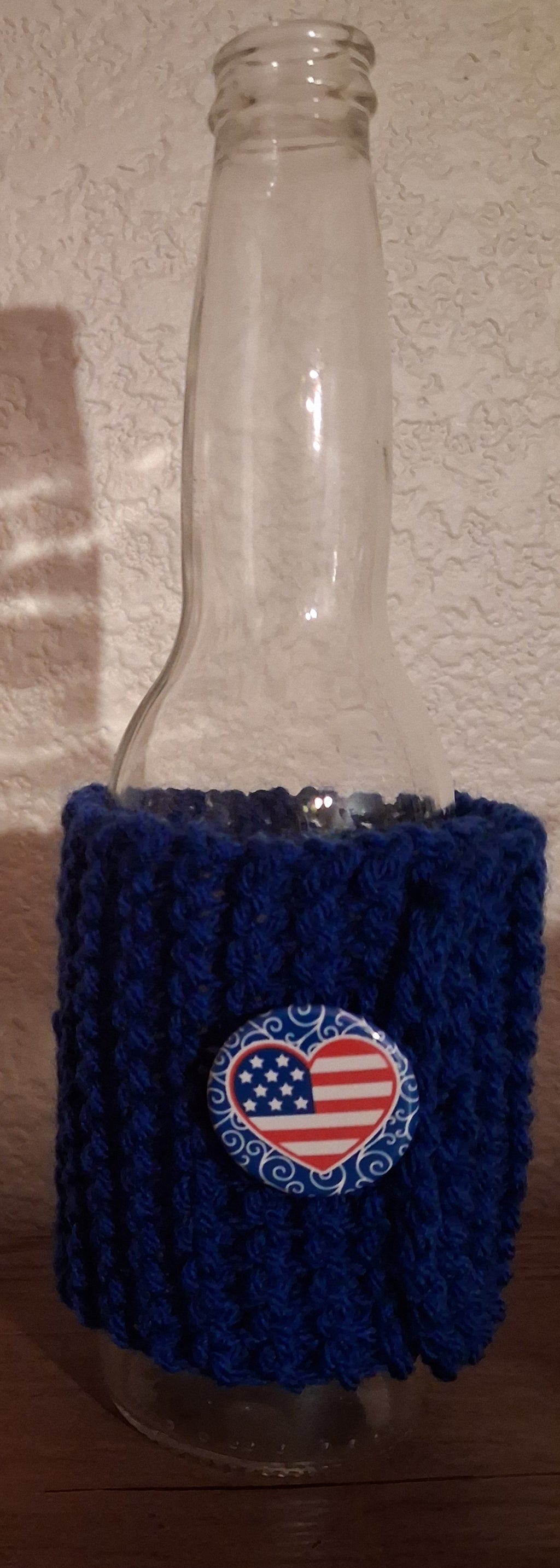 4th of july drink sleeve/cozy
