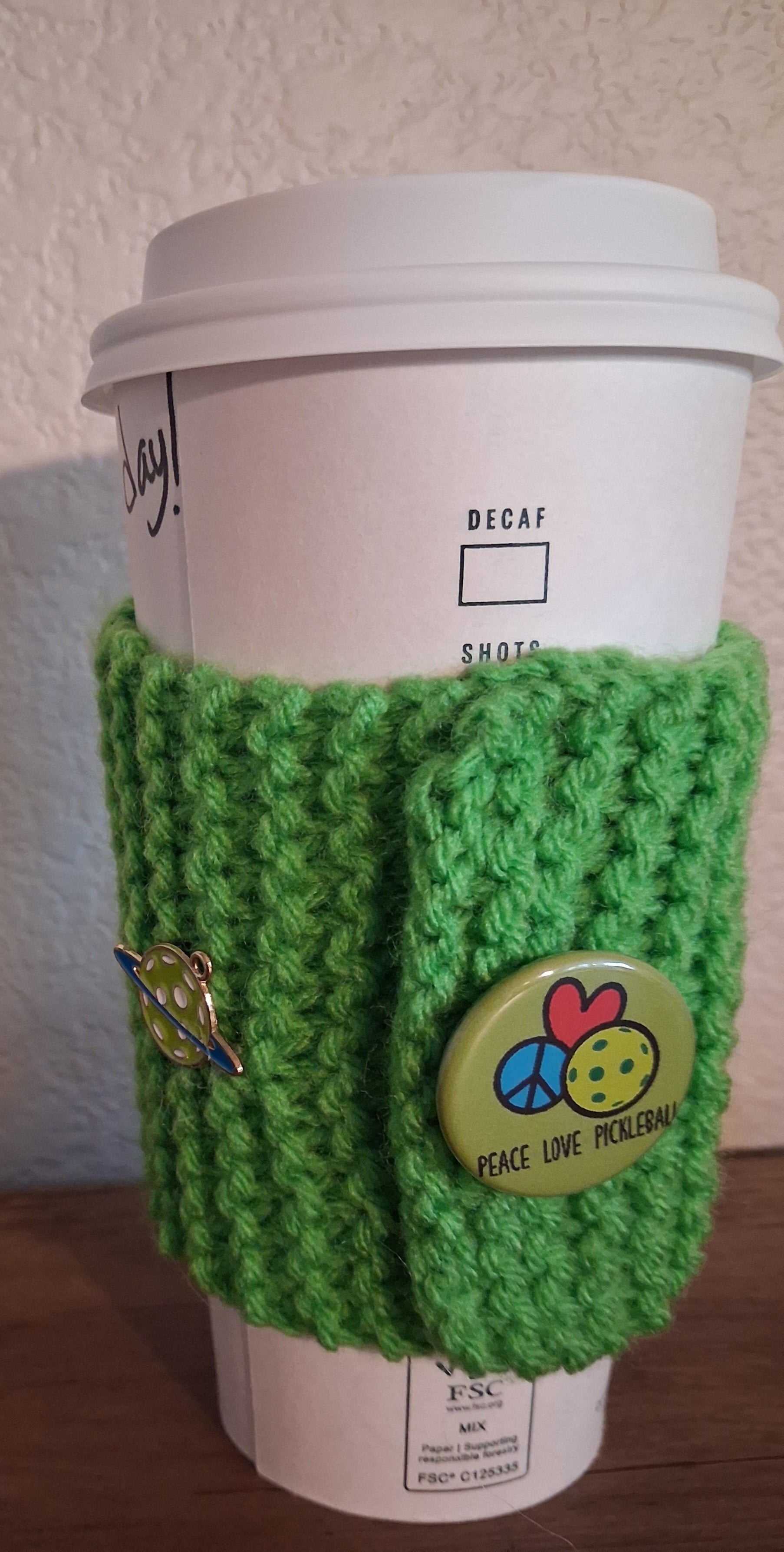 Pickleball lovers drink cozy