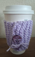 Lavendar cup cozy