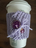 Lavendar cup cozy