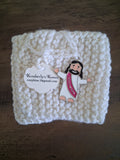 Religious theme drink cozy